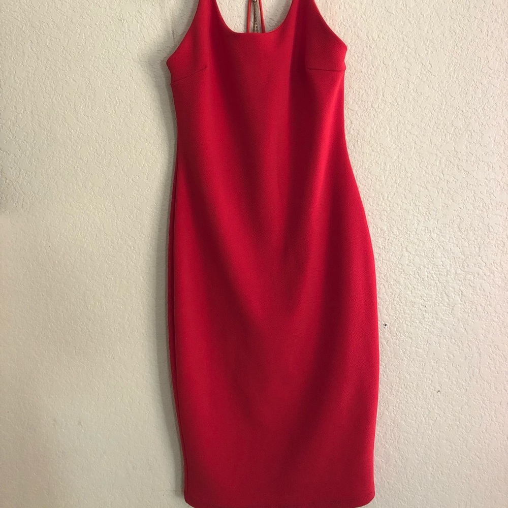 Red dress